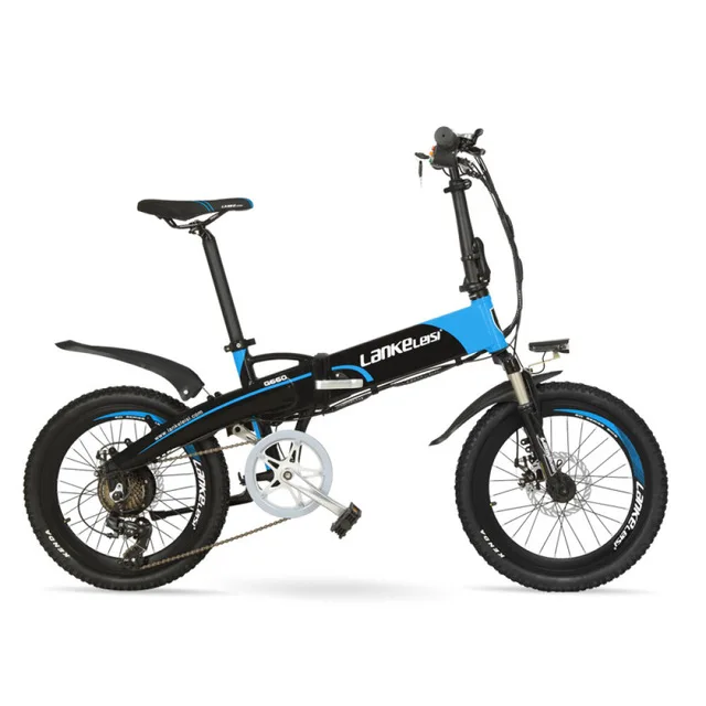 Cheap Adult Electric Scooter Two Wheels Electric Bicycle Mountain Ebike 48V 240W Hidden Battery Folding Electric Bicycle Bike 2