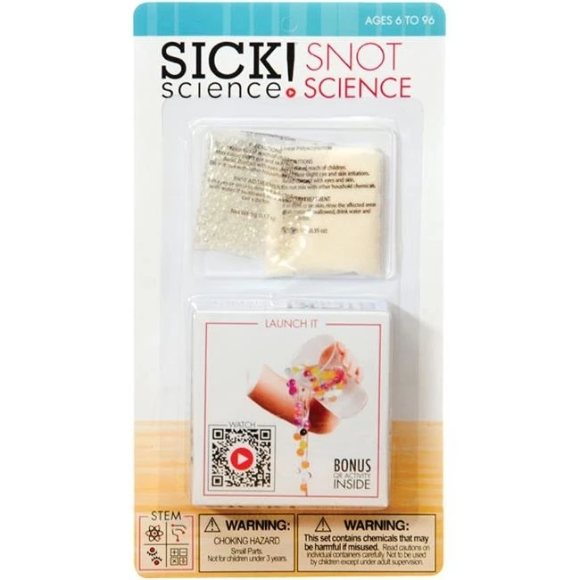 Be Amazing Toys 6215 Sick Snot Science Blister Pack |