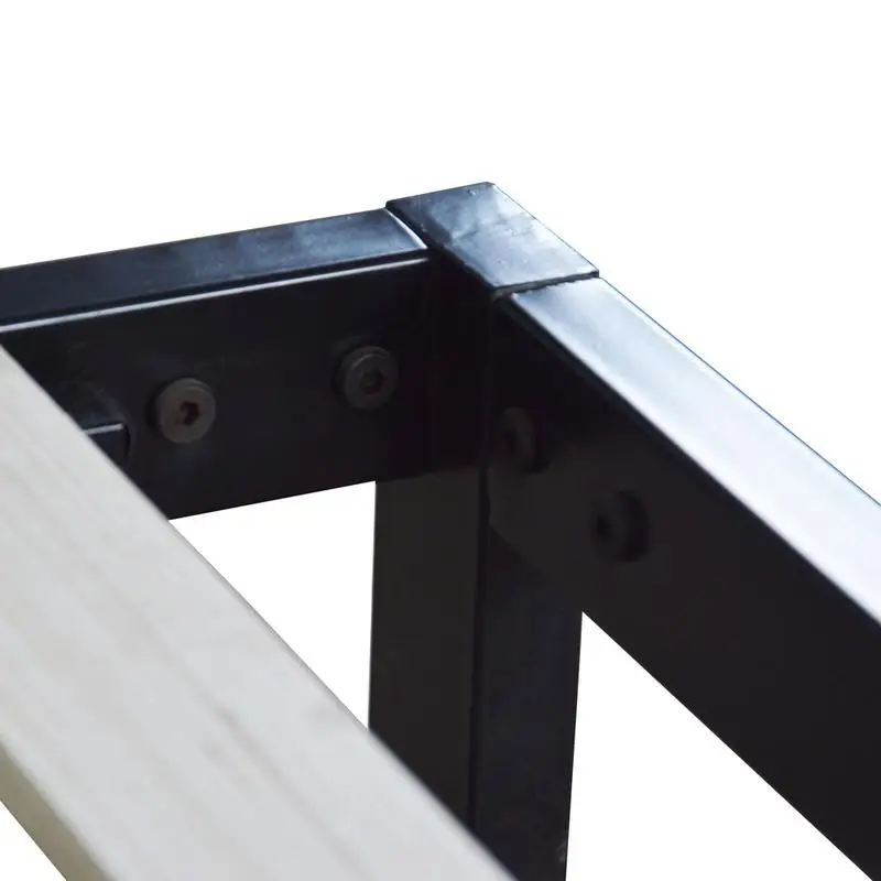 Square Horizontal Twin Size Metal Bed Frame Platform Foundation Portable Folding Kids Guest Bed Frame Home Furniture Black Square Horizontal Twin Size Metal Bed Frame Platform Foundation Portable Folding Kids Guest Bed Frame Home Furniture Black