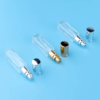 

3Pcs Empty Travel Perfume Bottle Makeup Toner Spary Container 10ml Metal Caps