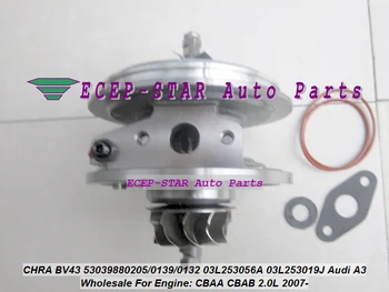 

Turbo CHRA 53039700205 53039700132 53039700139 03L253056AX For VW Eos Golf V 6 Passat B6 Scirocco Tiguan Yeti CBDA CBDB 2.0L TDI