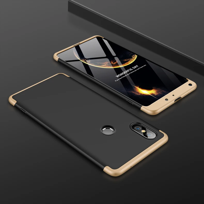 Чехол для Xiaomi Mi Mix 2S защита на 360 градусов полноразмерный чехол телефона Mix2S MiMix 2s