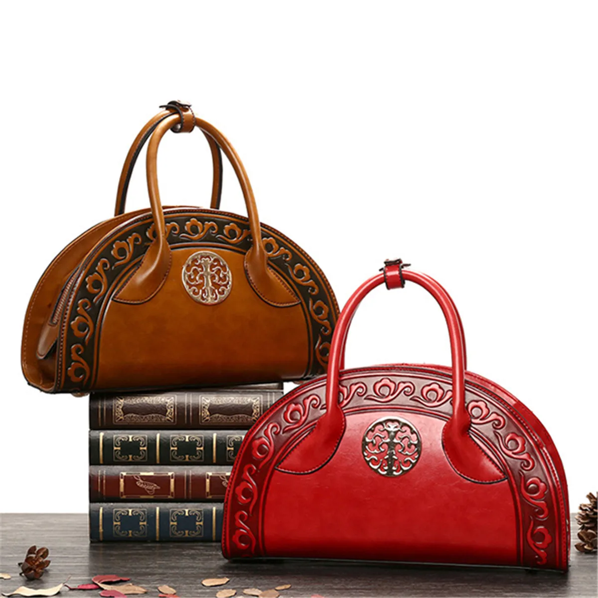 Женская сумка через плечо Bolsa Feminina красная винтажная дизайнерская из