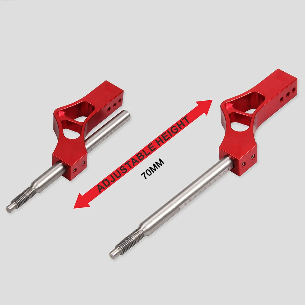 Adjustable Height Lever Car Gear Shift Knob Extender Shifter Extension