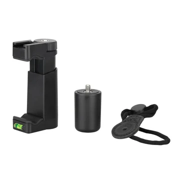 

F-Mount Mobile Smartphone Camera Grip Holder Handle Rig Monopod With Tripod Mount And Cold Shoe Mount For Filming Video On Mos