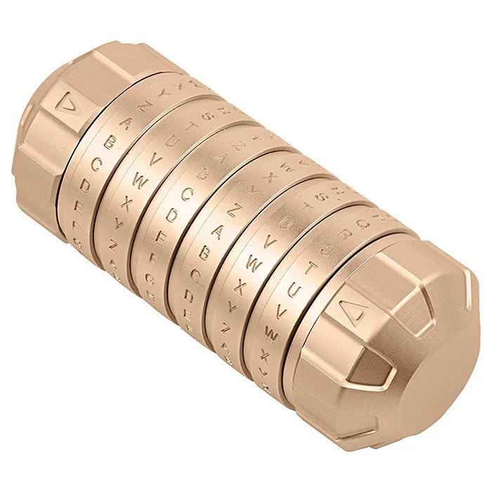 

Funny Code Cryptex Creative Romantic Birthday Gift Puzzle Lock Toy Password Lock Intelligence Toys All Ages Five Colors