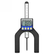 0-80 мм цифровая высотомер апертура глубина Калибровочная линейка с магнитным основанием для ног инструмент для мезерапии Горячий