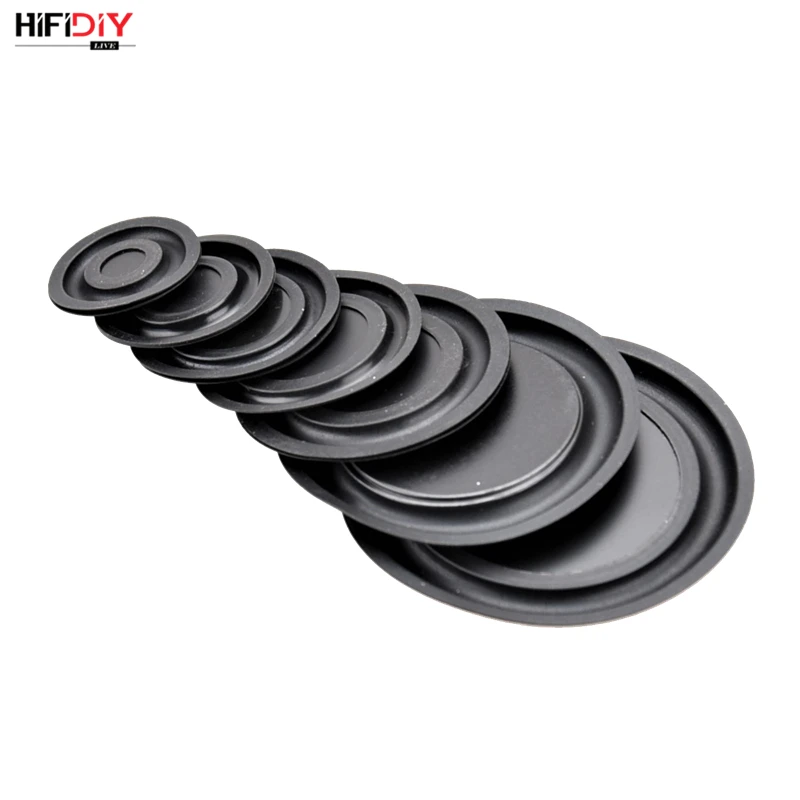

HIFIDIY LIVE 1~4 inch Bass Speaker Plate Passive Radiator Auxiliary Bass Rubber Vibration Plate 30 35 40 45 50 52 62 67 75mm