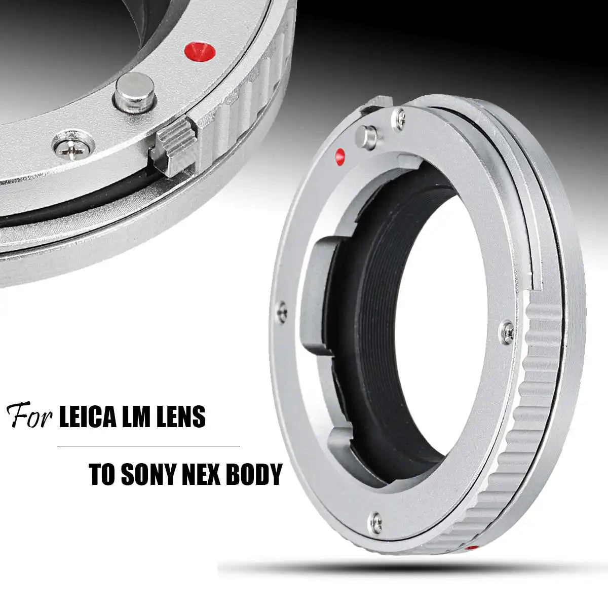 

Fo.cus Adapter Camera Adapter Ring For LM to For Sony For NEX