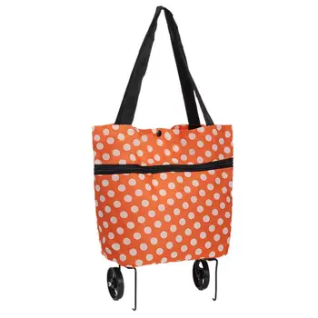 

Large Lightweight Trolley Wheel Wheeled Folding Shopping Luggage Bag Cart