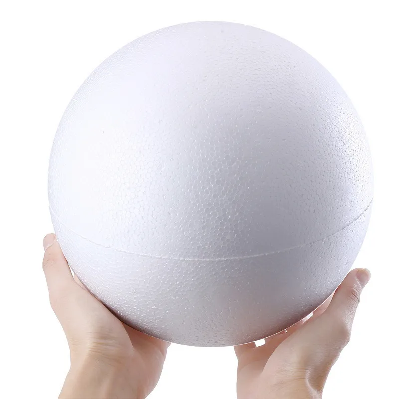 1cm 25cm White Modelling Polystyrene Styrofoam Foam Ball Spheres For