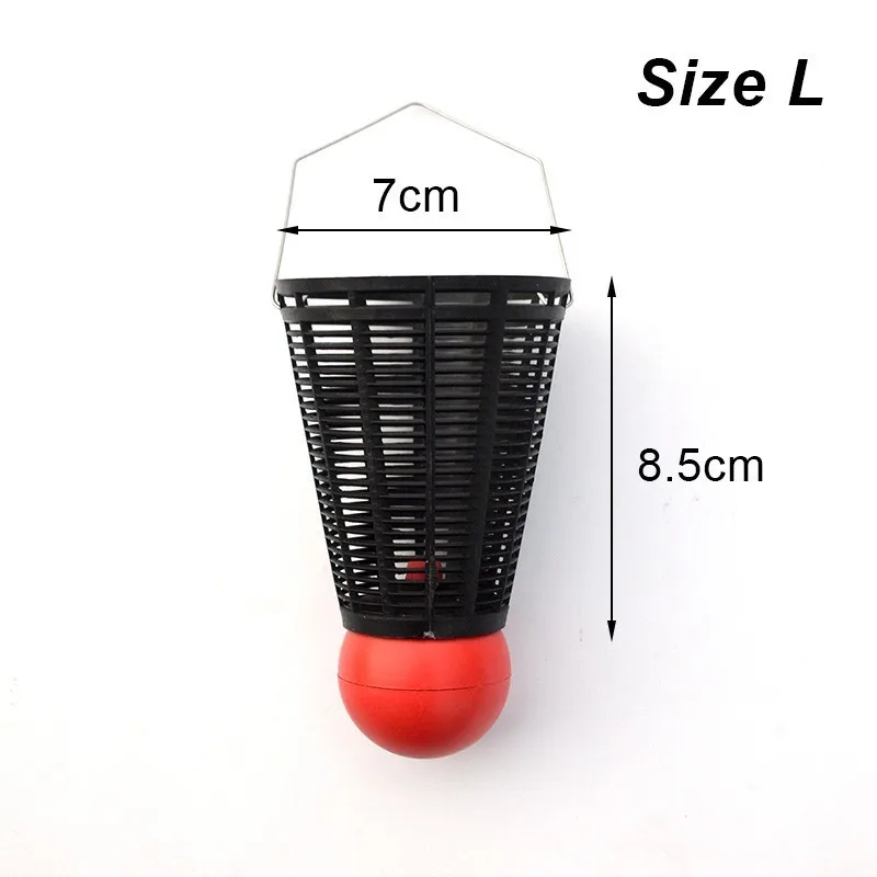 Рыболовная приманка Метатель 1 шт. Пластиковая форма для бадминтона рыболовная приманка фидер рыболовная приманка корзина клетка аксессуары Размер L M S