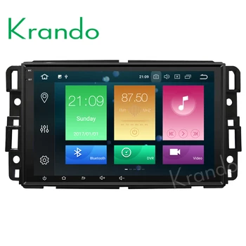 

Krando Android 9.0 9'' full touch car radio player for GMC Tahoe 2007-2012 For GMC Acadia 2007-2012 gps navigation
