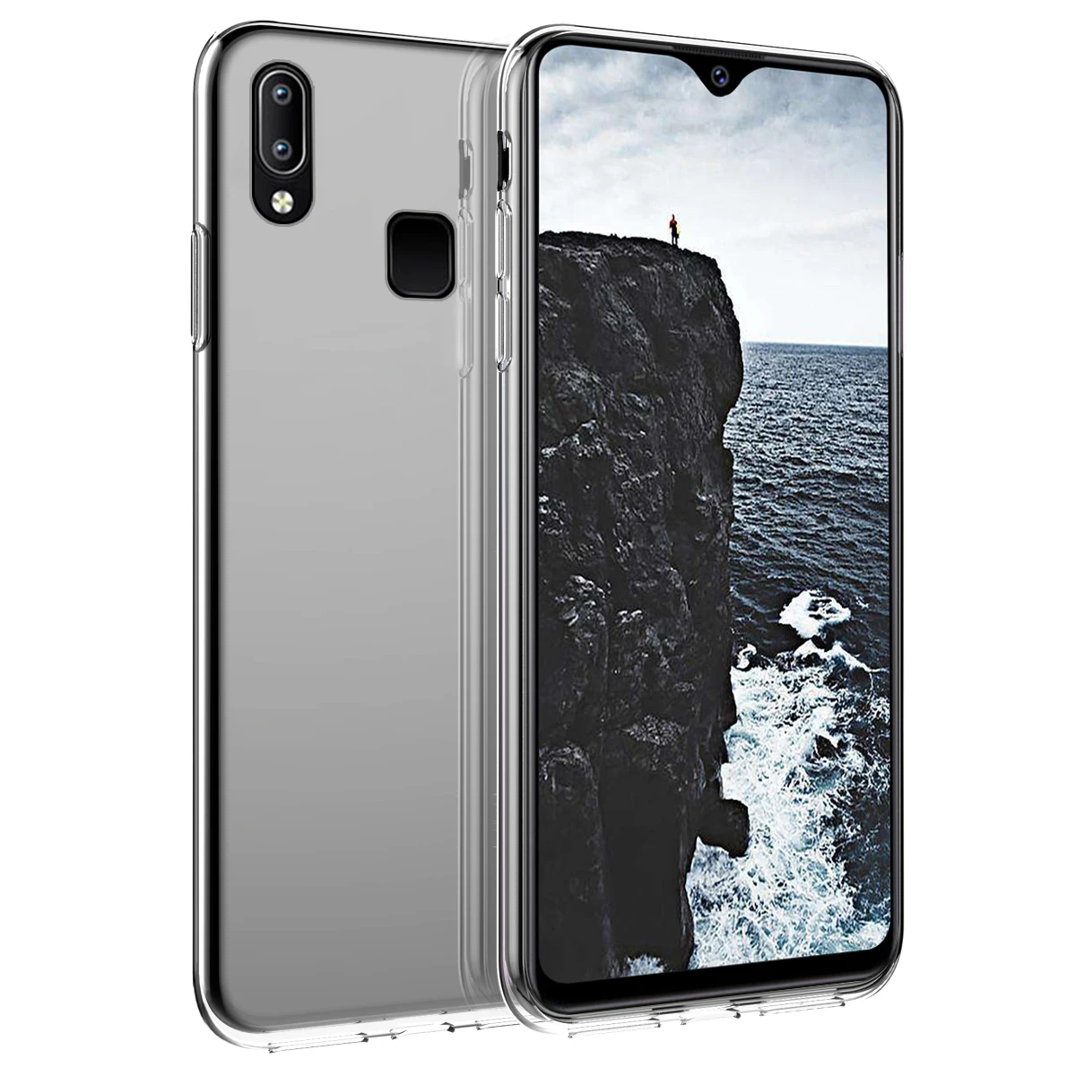 ДЛЯ Vivo Y93 Y95 Y97 Y53 Z1 Lite чехол силиконовый ударопрочный ультра тонкий прозрачный