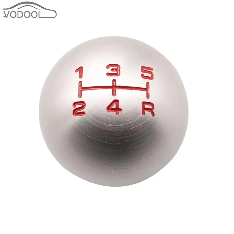 Velocidad de 5/6 ronda de velocidad de cambio de engranaje de mando para Civic Fit Crider Ciimo de transmisión Manual pomo palanca ca con tornillo Velocidad de 5/6 ronda de velocidad de cambio de engranaje de mando para Civic Fit Crider Ciimo de transmisión Manual pomo palanca ca con tornillo