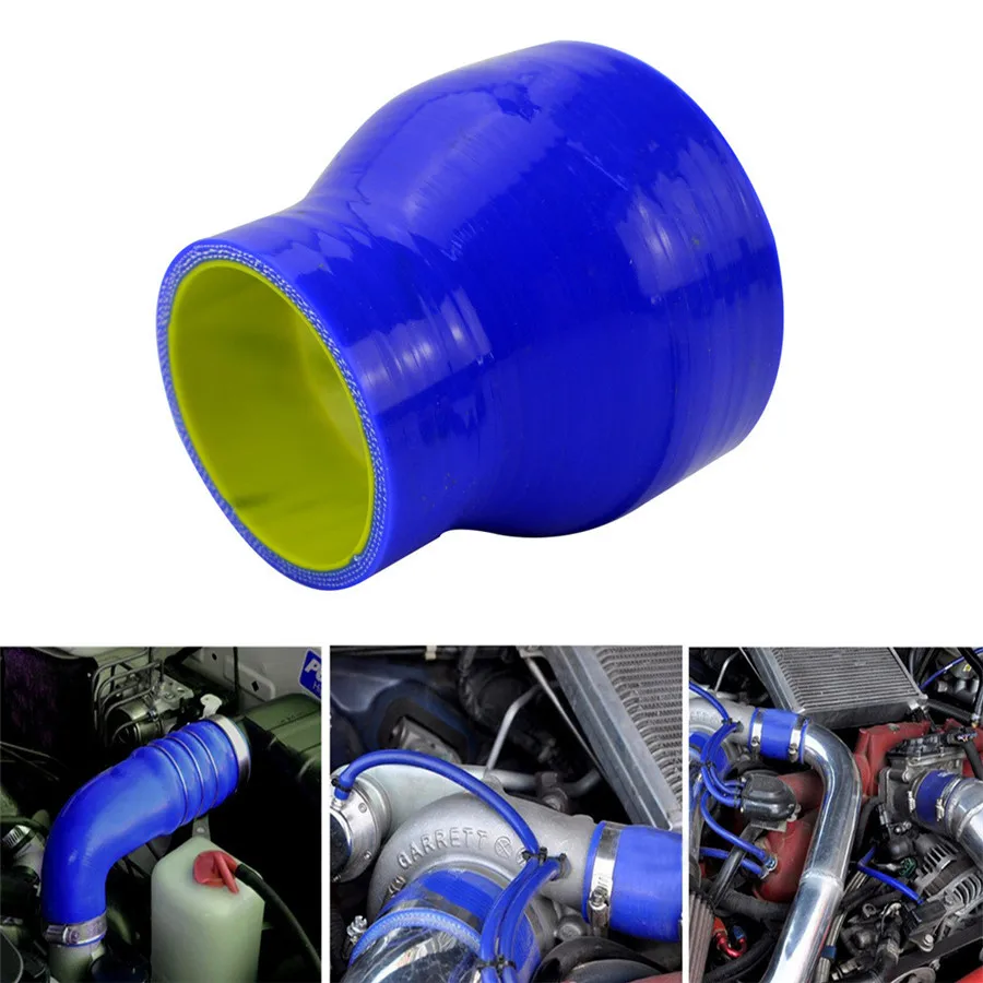 

Silicone STRAIGHT REDUCER JOINER COUPLING 3 Ply 51mm/76mm Hose Intercooler Turbo Coupler Tube Intake Pipe Blue