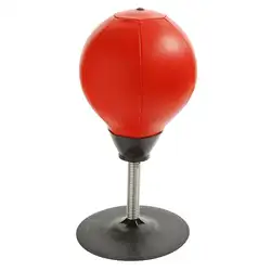 Мини-скоростной мяч для снятия стресса Настольный бокс Красный Черный, красные шары боксер тренировочный инструмент