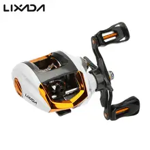 Lixada 5 шт./лот 12+ 1 Шариковые подшипники Рыболовная катушка для ловли нахлыстом высокоскоростная Рыболовная катушка с магнитной тормозной системой