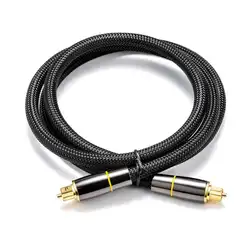 Цифровой оптический аудиокабель SPDIF Выход кабель 5,1 канальный звук Мощность усилитель оптического волокна Соединительный кабель 1 м 1,5 м 2 м