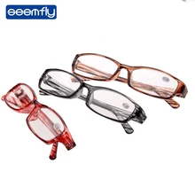 Seemfly ультра-легкие полосатые очки для чтения, прозрачные наклоняющиеся увеличительные очки для пресбиопики, очки oculos gafas для женщин и мужчин