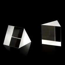 Размер: 30x30x30 мм оптический Стекло призмы равносторонний Треугольники под прямым углом K9 призмы для очистки объектива