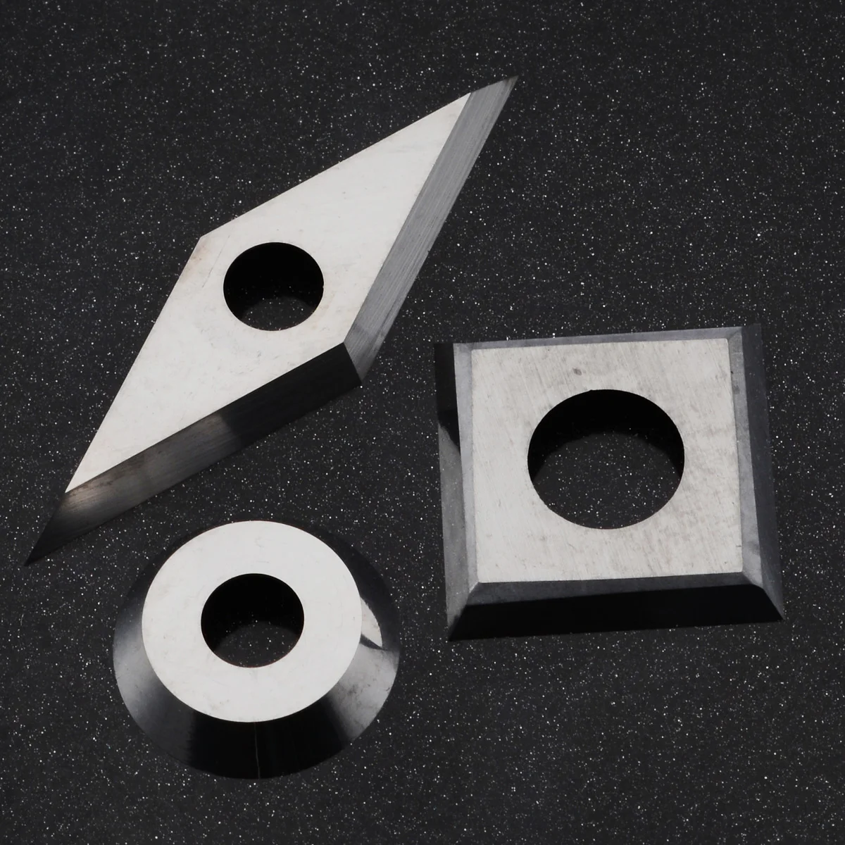 

3pcs/set High Strength Solid Tungsten Carbide Inserts Cutter Set For Wood Turning Working Lathe Tool For Plywood