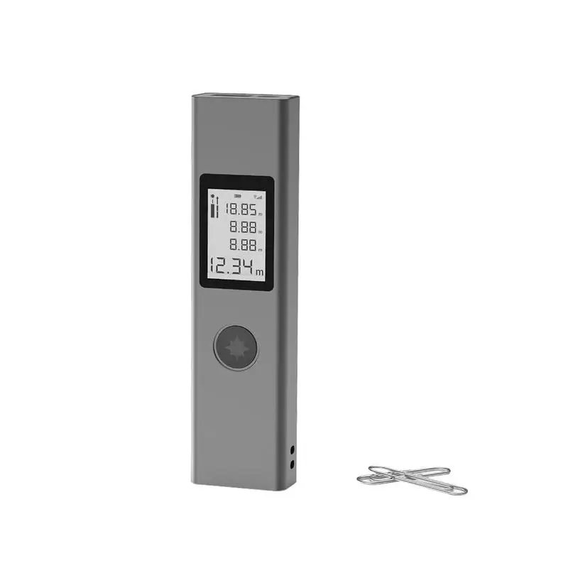 

ANS 40M LS1 Range Finder Ultra-Mini USB Charging Pocket Range Finder High-Accuracy Distance Meter Test Tools LCD Backlight