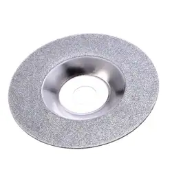 100 мм Алмазный шлифовальный диск отрезать колесо диск стекло Cuttering режущие диски вращающиеся абразивные инструменты золото/серебро