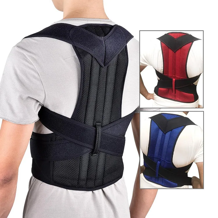 

Waist Trainer Back Posture Corrector Shoulder Lumbar Brace Spine Support Belt Adjustable Adult Corset Posture Correction Belt