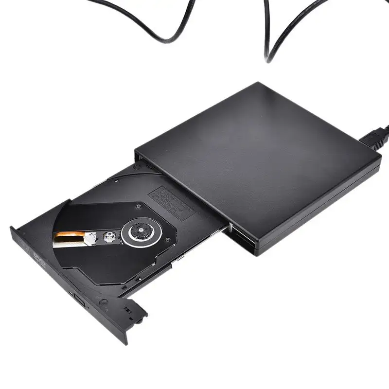  Universal USB 2.0 Portable External Ultra Speed CD-ROM DVD Player Drive  Disc Support  for iMac/Mac