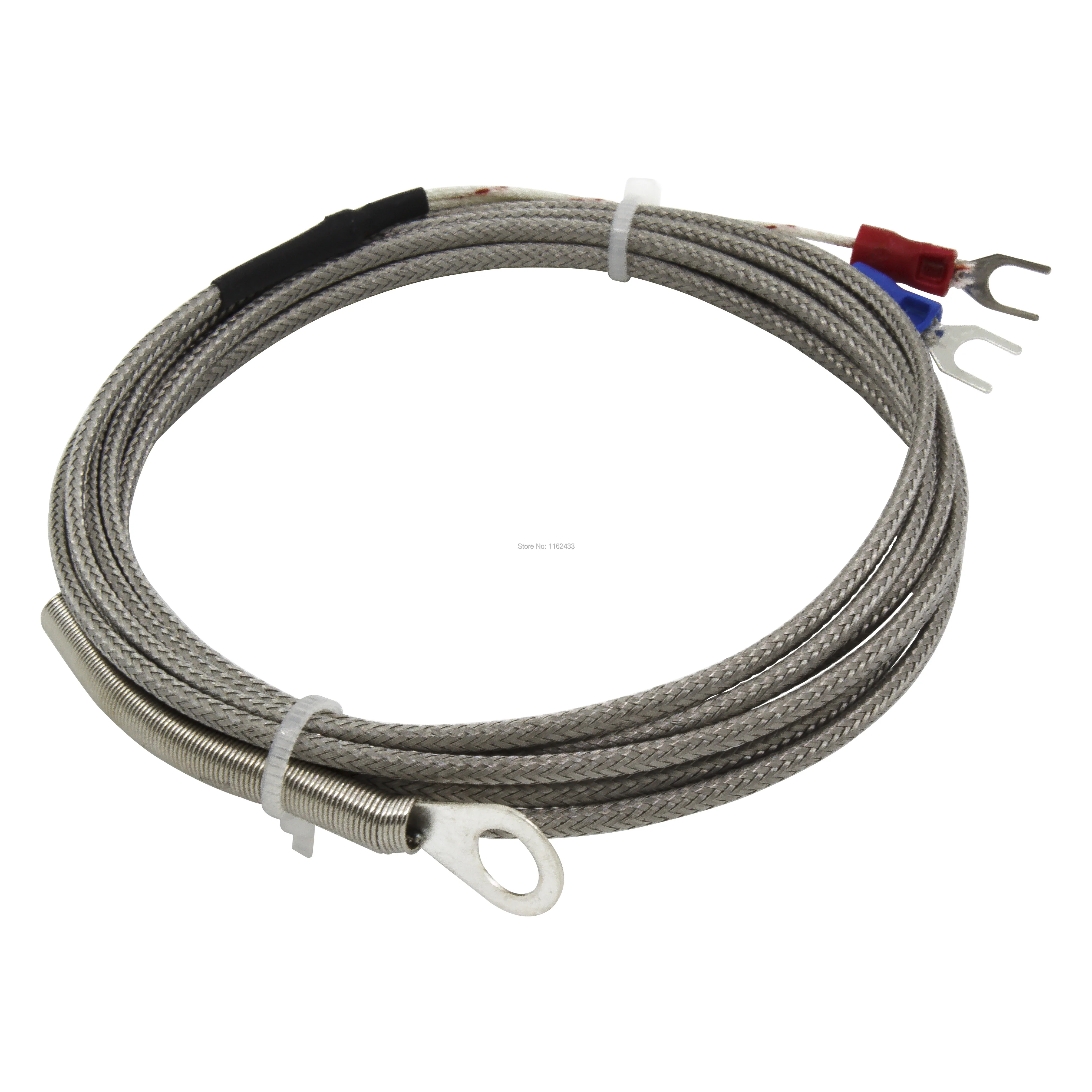 K Type M6 Sonde Thermocouple Thermomètre intégré à haute température Capteur Compteur