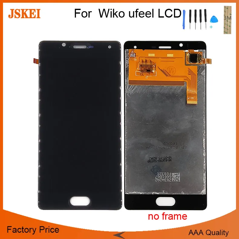 Для Wiko U Feel UFeel LCD кодирующий преобразователь сенсорного экрана в сборе запасные