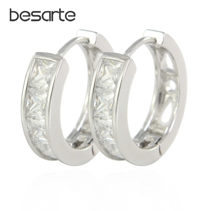 Austria Cristallo Cc Orecchini A Cerchio Per Le Donne Brinco Ouro Oro Boucle D Oreille Orecchini Aretes Orecchini Gioelleria Raffinata E Alla Moda Eh1