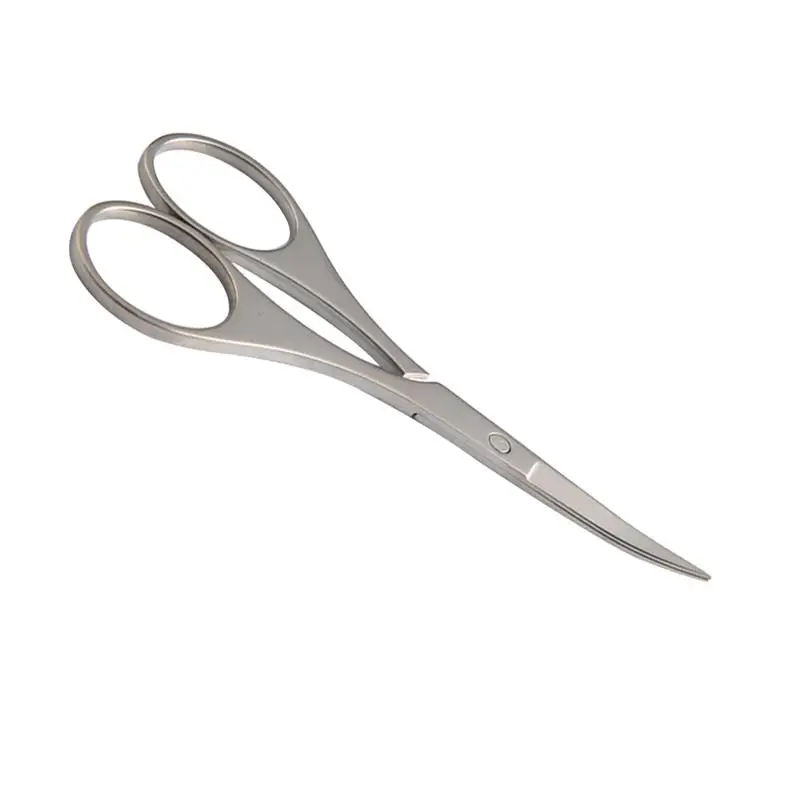

1pc Eyebrow Scissor Portable Mini Safety Stainless Steel Nose Hair Trimmer Vibrissa Scissors Eyebrow Scissors for Lady