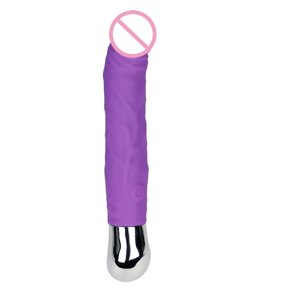 Realistic Dildo Vibrator Rechargeable Penis Multispeed G Spot font b Sex b font Toy Waterproof Massager