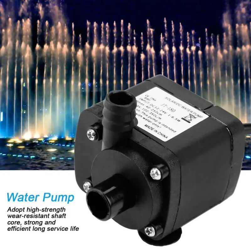 Mini DC Brushless Water Pump Low Noise Water Pump for Solar Water