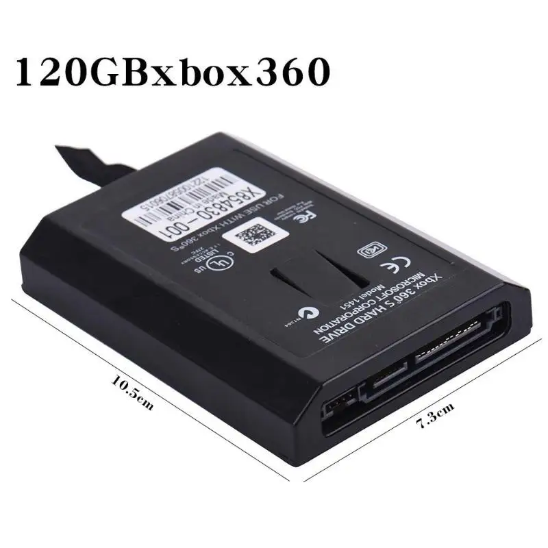 120 ГБ внутренний жесткий диск для Xbox 360 E/Xbox тонкая консоль игровые