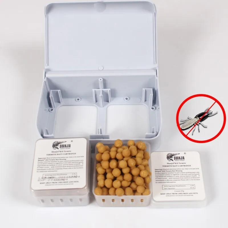 2*85 г Termite DIY наживка системы убить termtes приманка Catridge колония эффективно ловушка коробка Termite приманка управление