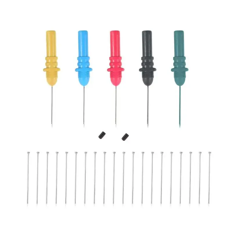

25 In 1 Hantek HT307 Probe Pins Automotive Diagnostic Test Accessories Handheld Oscilloscope Set Acupuncture RepairTool