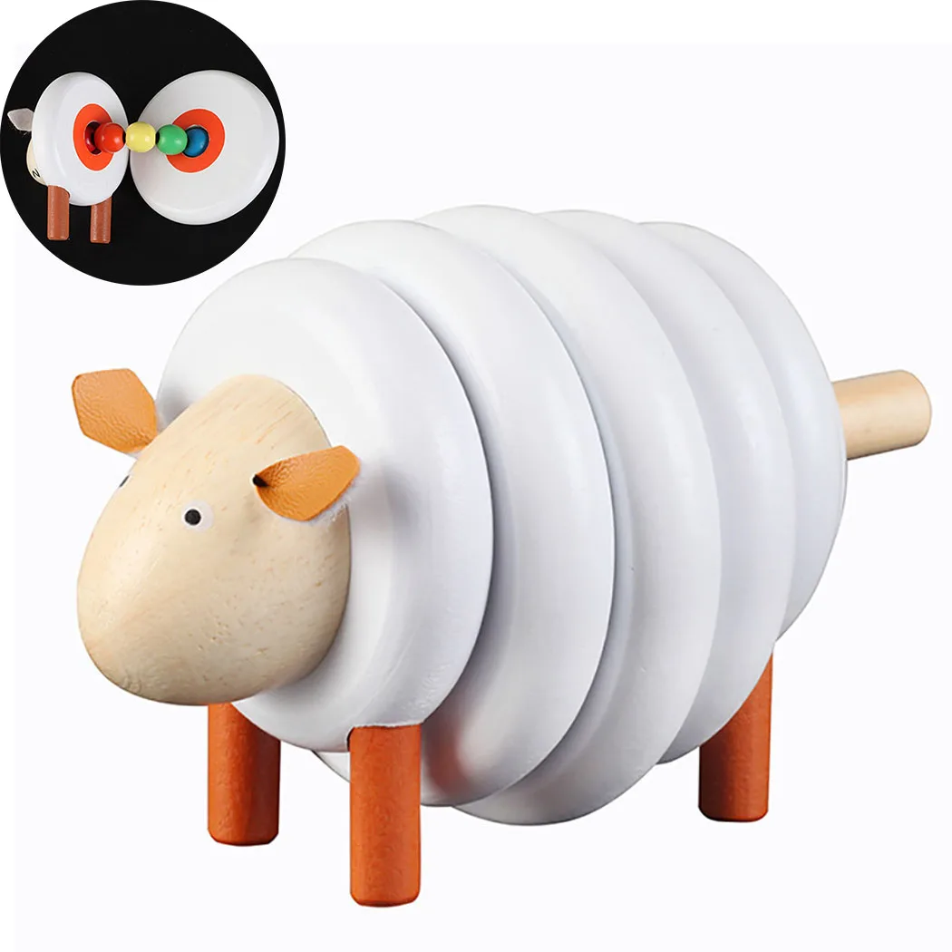 

Kids Puzzle Toy Funny Lacing Sheep Educational Building Toy Early Teaching Toy