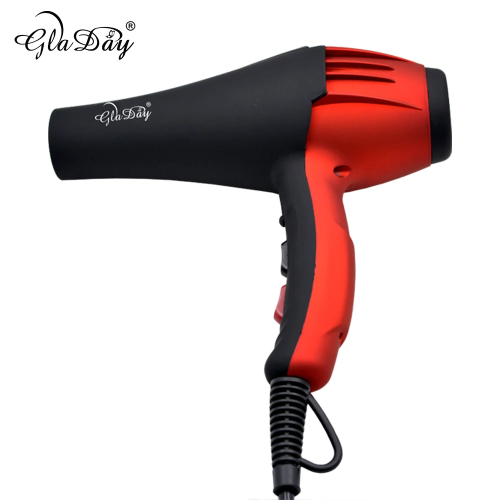 Professional Ionic Hair Dryer Blow Dryer Electric Hair Blower Hair Style Tool High Power With Blue Light 6