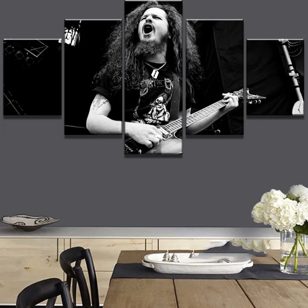 

5P-1Drop Shopping Customized 5 Piece HD Print Custom Made Poster Paintings on Canvas Wall Art for Home Decorations Wall Decor Mu