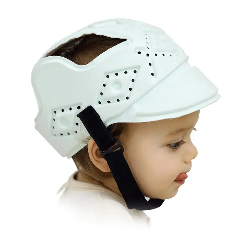 

Baby Anti-collision Hat Baby Learning Walking Anti-fall Head Protection Hat Cotton Child Safety Helmet Ultra Light