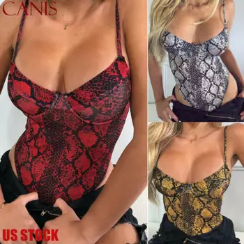 

Women Sexy Leopard Print Push Up Padded Bra Beach Bikini Set Swimsuit Swimwear
