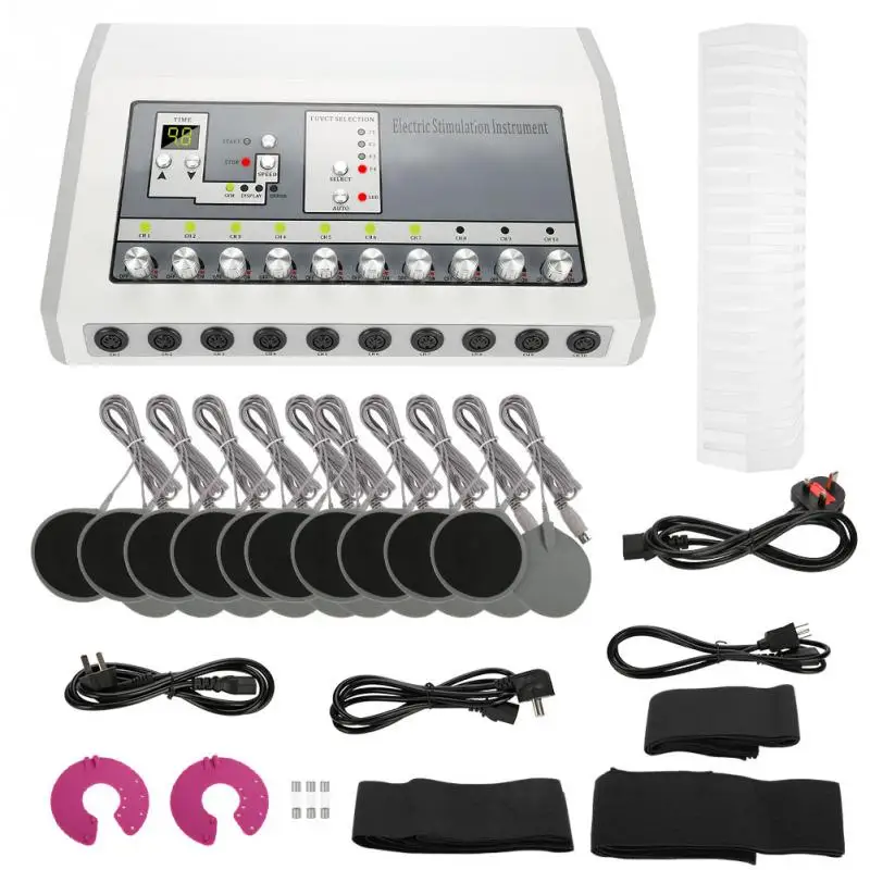 Electronic Slimming Product Pulse Massager for Muscle Relax Pain Relief Breast Massager Stimulator Acupuncture Therapy Face Lift Electronic Slimming Product Pulse Massager for Muscle Relax Pain Relief Breast Massager Stimulator Acupuncture Therapy Face Lift