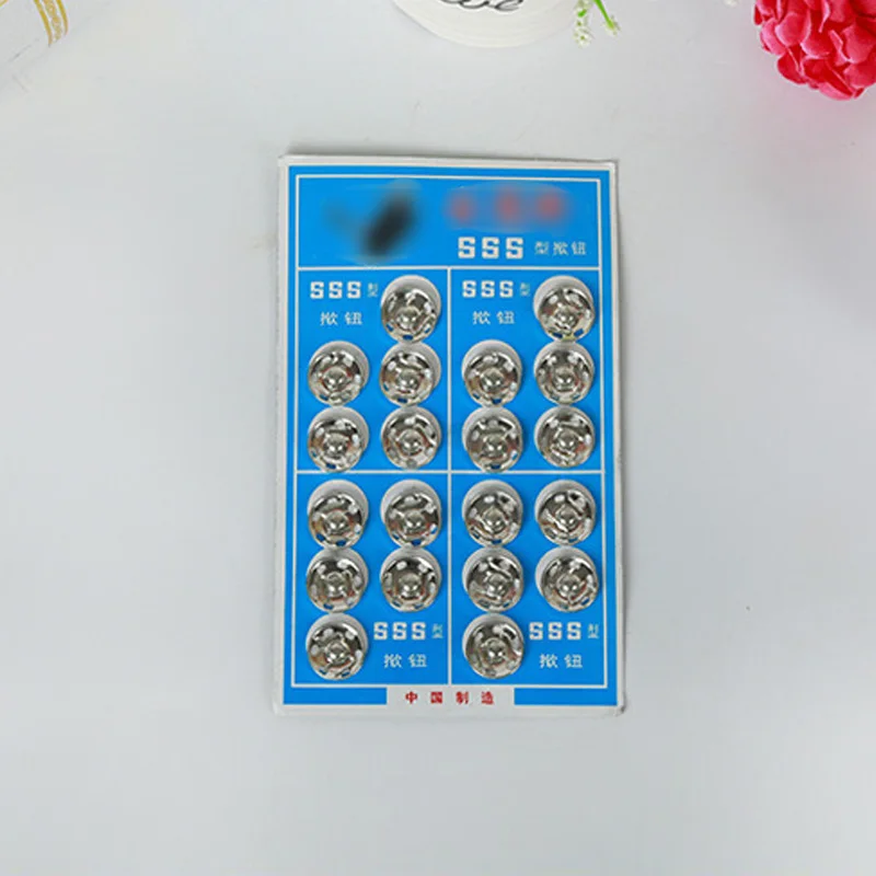 8 мм 10 12 14 16 кнопки застежки серебряные белые черные DIY Одежда швейная