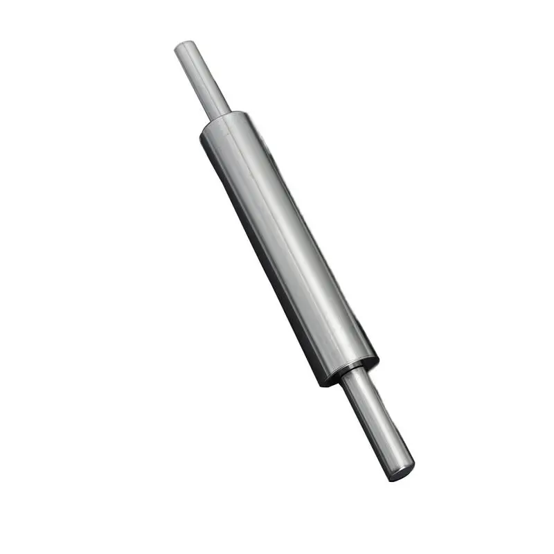 

Bakeware Stainless Steel Rolling Pin Non-stick Food Grade Silicone Working The Dough Dumplings Roller Design Kitchen Products