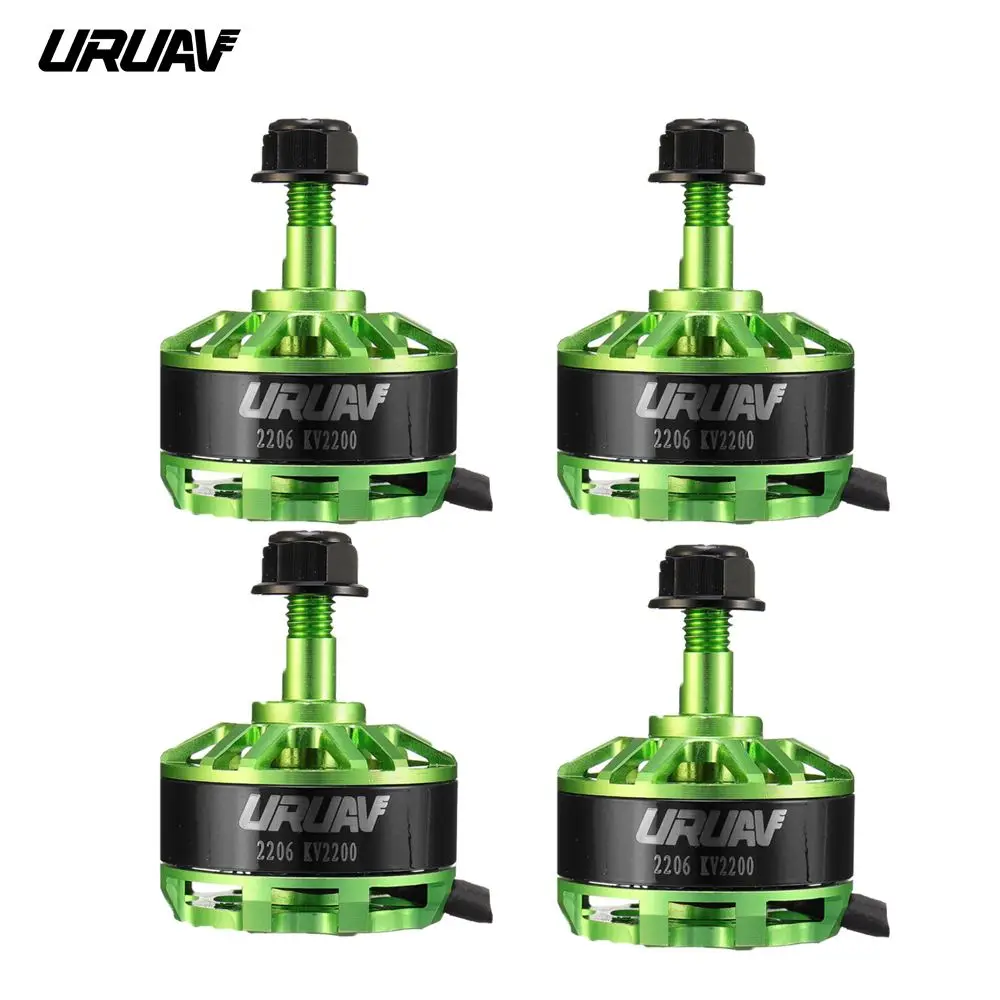 URUAV 2 шт./4 шт. 2206 2600KV 2200KV 4 S CW бесщеточный двигатель для RC Дрон FPV гоночные запасные