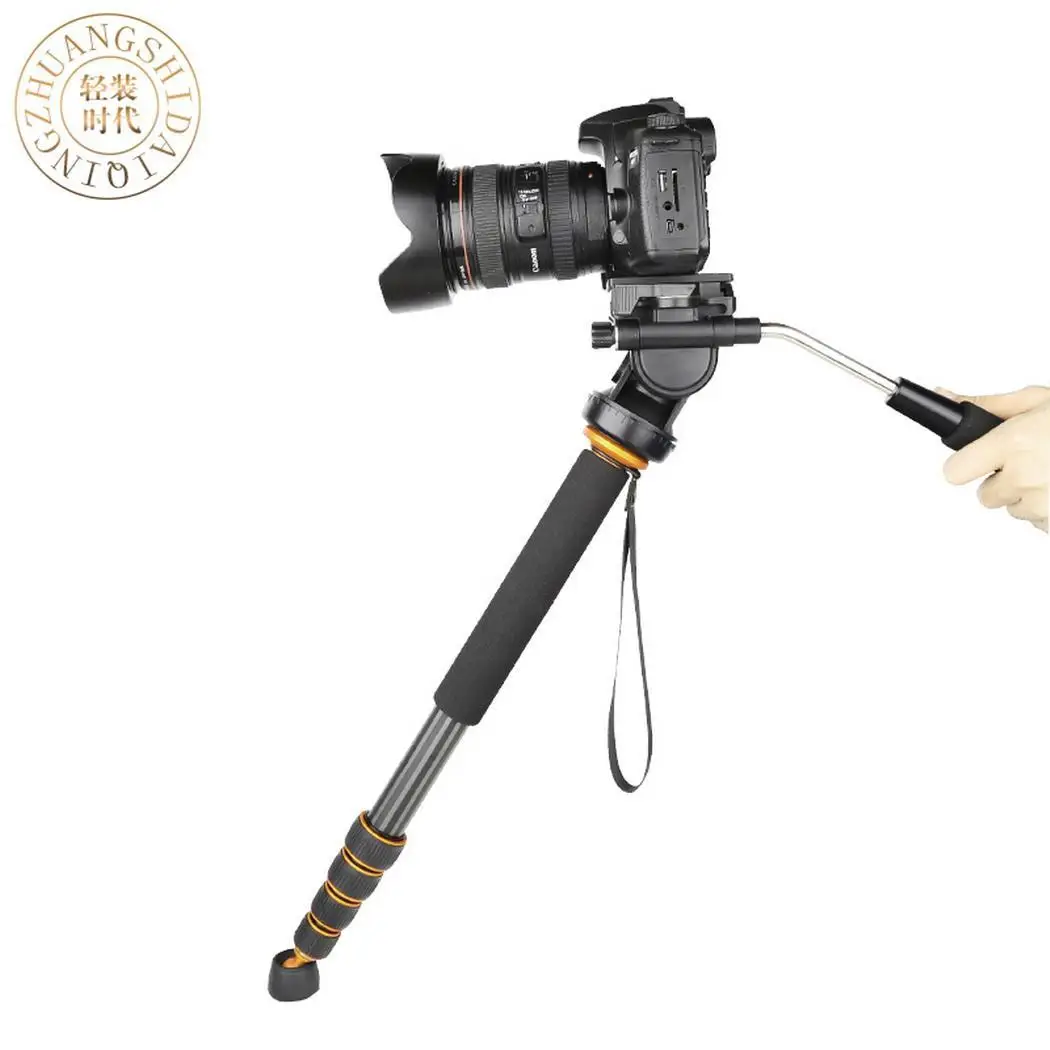 

Portable Telescopic Damping Handle Hydraulic PTZ Monopod 16mm 5 Sections 580mm 28mm Photography Set 580mm