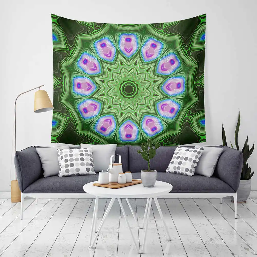 Hippie Mandala Wall Hanging Tapestry Green Succulents 3D Flower Art Carpet Yoga Mat Boho Decorative Blanket For Home Decor Hippie Mandala Wall Hanging Tapestry Green Succulents 3D Flower Art Carpet Yoga Mat Boho Decorative Blanket For Home Decor